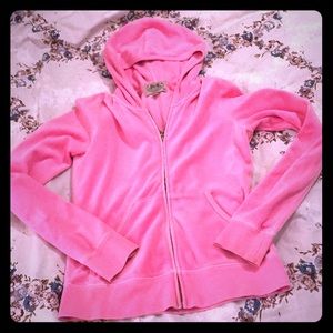 Pink Juicy Couture Zip Up Jacket
